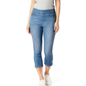 Signature by Levi Strauss & Co. Gold Women's Totally Shaping Pull On Capri, 8